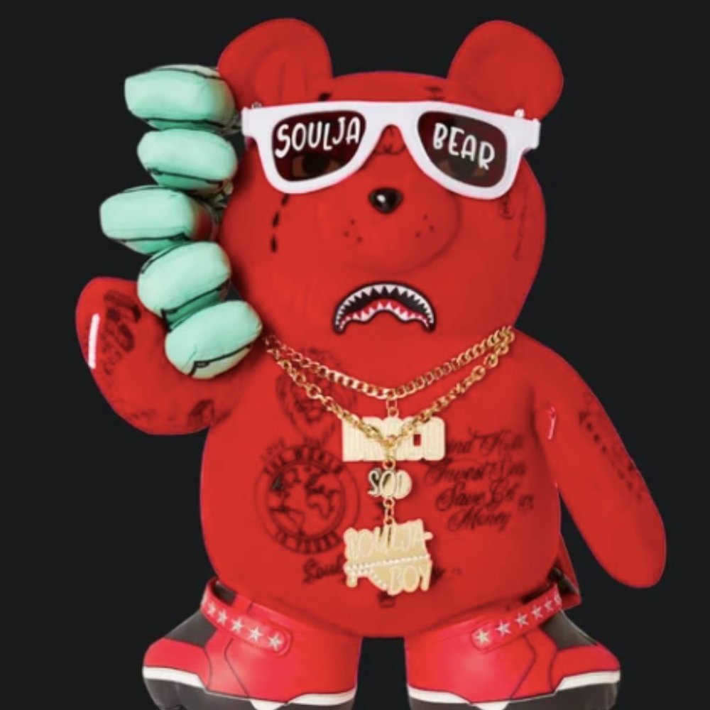 Spraygound Soulja Bear Backpack